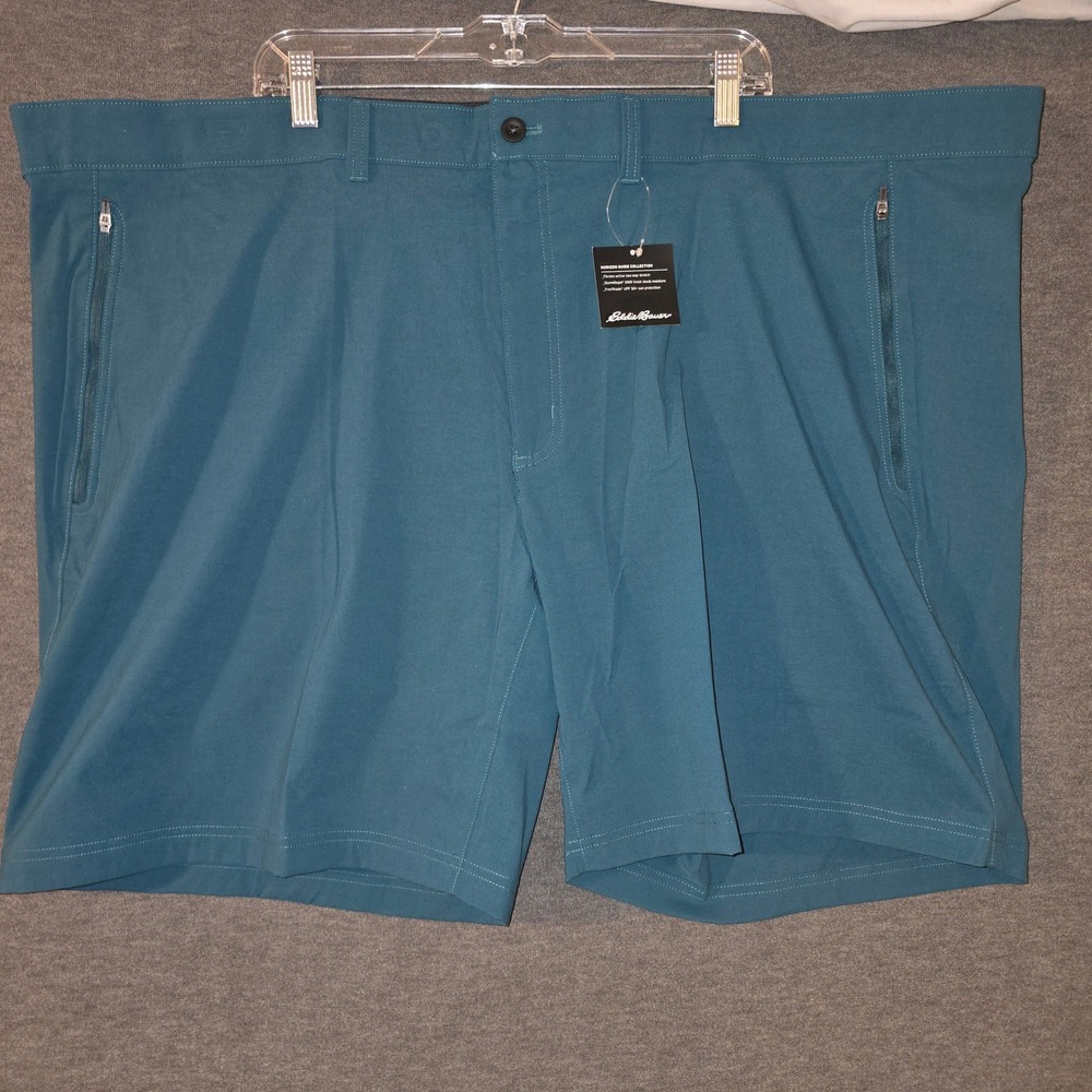 Eddie Bauer Horizon Guide Wander 9" Shorts Classic Fit Mens 50T Green Tall hike